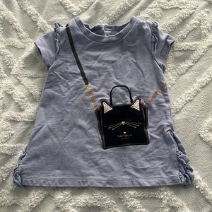 Kate spade 18m cat purse t shirt